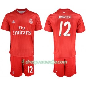 Real Madrid Dres Marcelo 12 Dječji Treći 2018/19 Kratkih Rukava